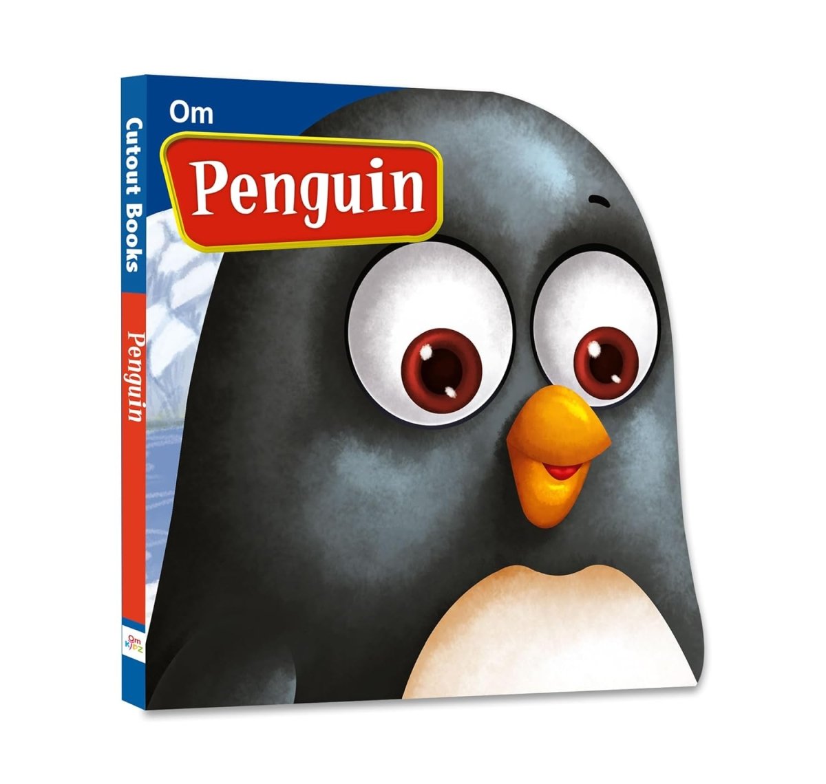 Om Books International Penguin ( Animals and Birds )- Cutout Board Books - 9789384119058