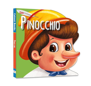 Om Books International Pinocchio( Fairy Tales )- Cutout Board Books - 9789385252105