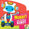 Om Books International Robo World- Norbit The Friendly Robot- Cutout Board Books - 9789352764372