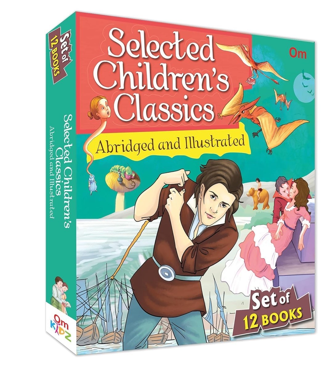 Om Books International Selected Children Classics: Abridged and Illustrated Classic Books for Kids - 9789392834141