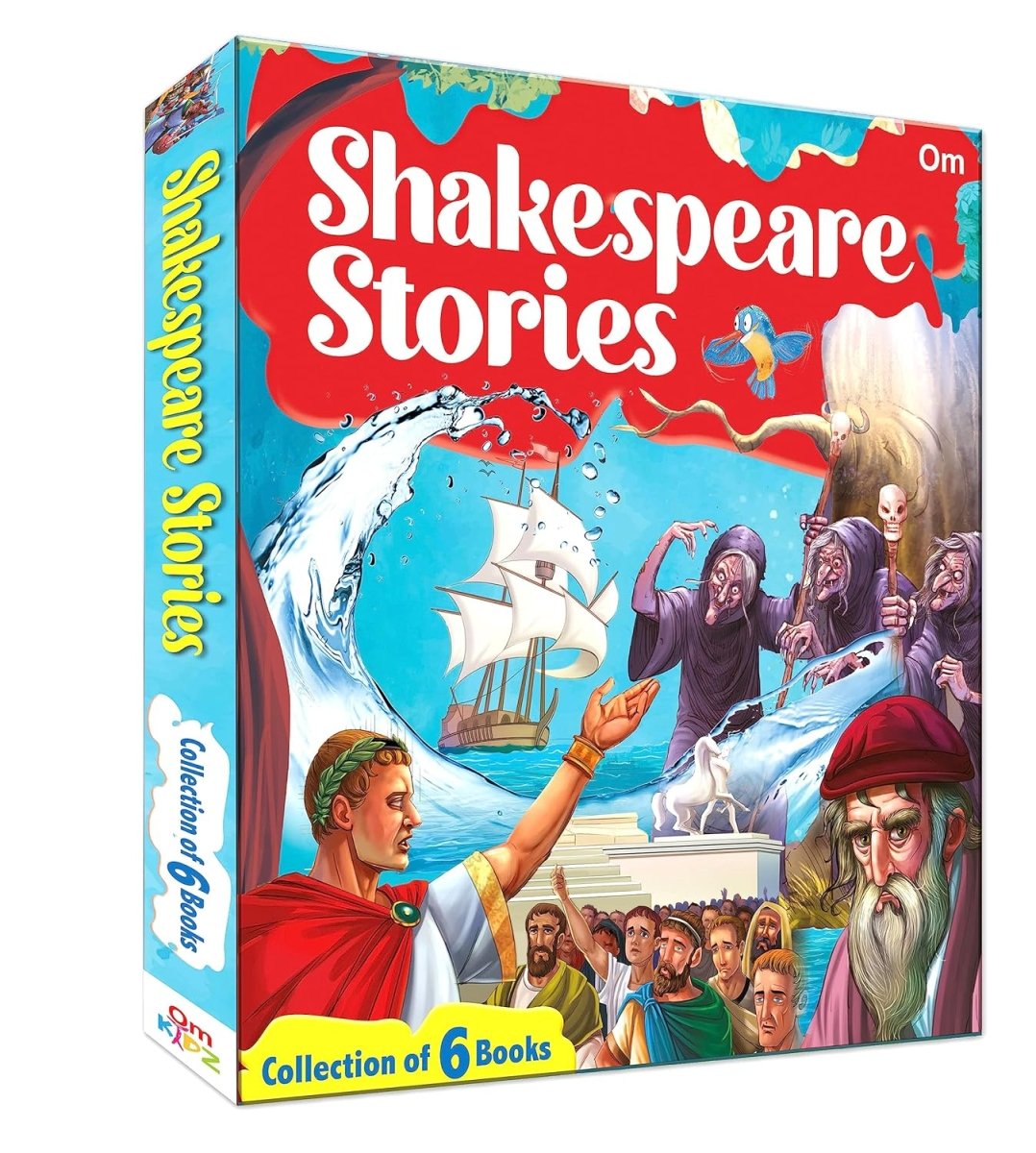 Om Books International Shakespeare Stories- Collection of 6 Books - 9789353767556