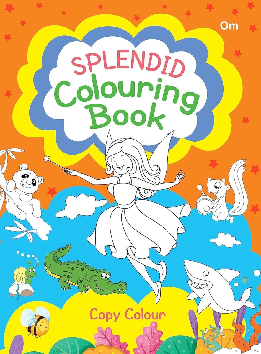 Colouring Book Copy Example Om Books International Splendid Colouring Book Copy Colouring books ...
