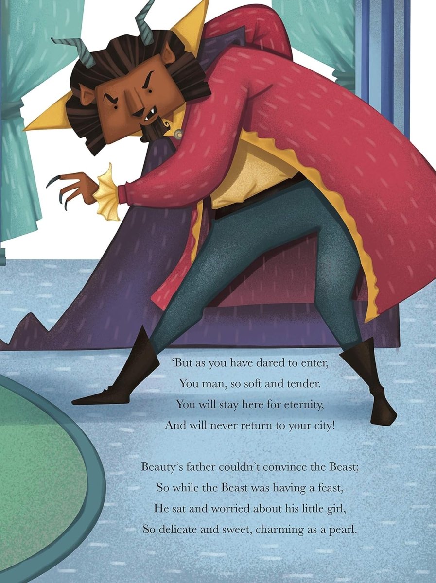 Om Books International Tales in Rhyme Beauty and the Beast - ‎ 9789352763948