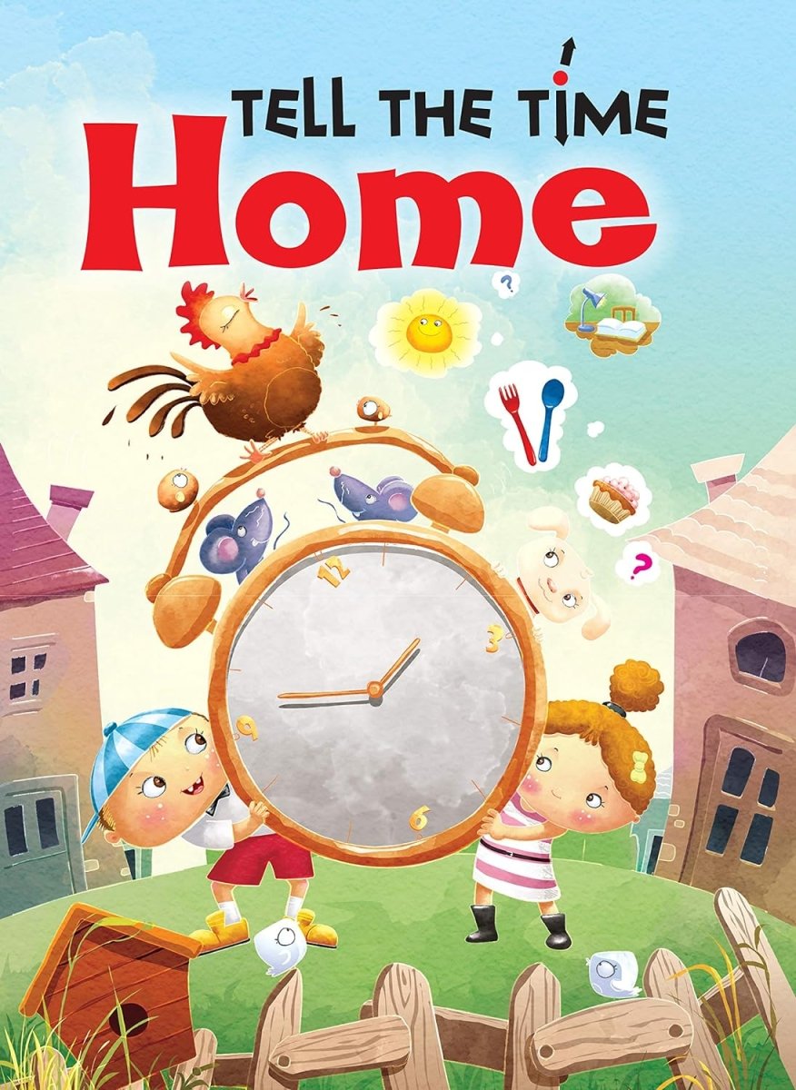 Om Books International Tell the Time Home Activity book - 9789386108470