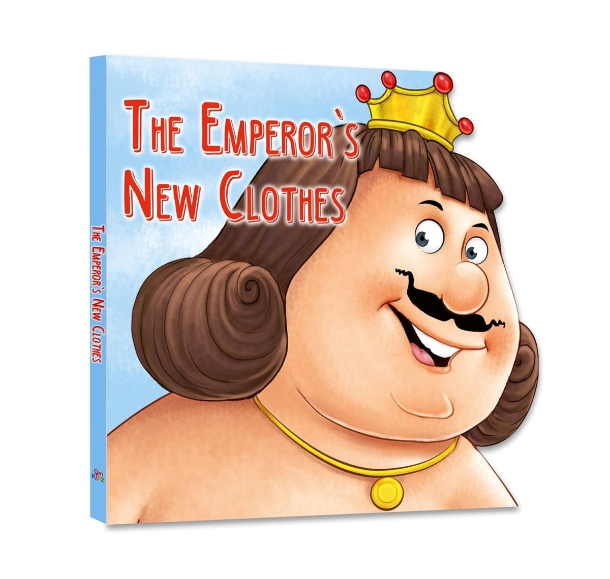 Om Books International The Emperors New Clothes ( Fairy Tales )- Cutout Board Books Board - 9789352760039