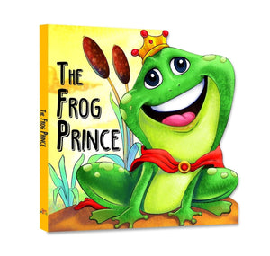 Om Books International The Frog Prince ( Fairy Tales )- Cutout Board Books - 9789352760053