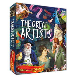 Om Books International The Great Artists- Collection of 12 Books - 9789353764913