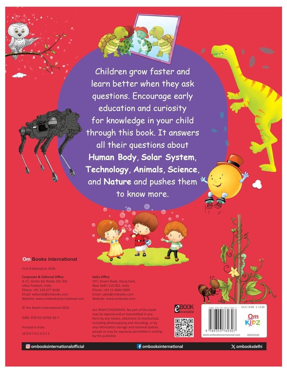 Om Books International What Questions Children Ask - 9789353769307