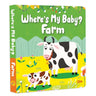 Om Books International Where's My Baby? Farm - 9789395701310