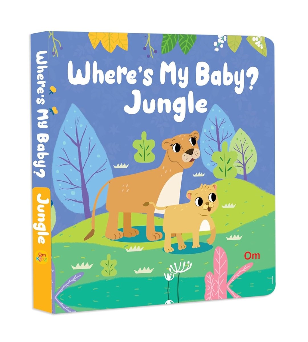 Om Books International Where's My Baby? Jungle - 9789395701303