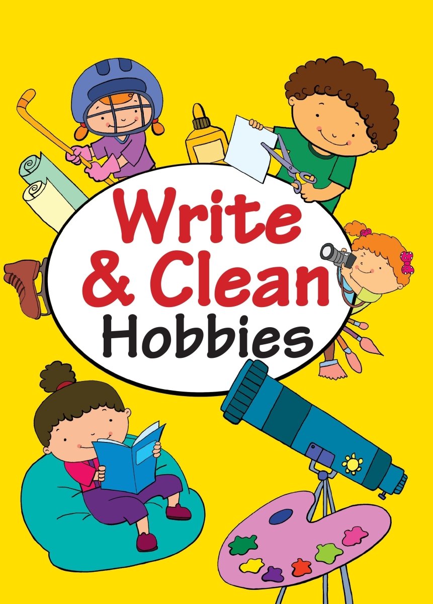 Om Books International Write & Clean-Hobbies-Wipe and Clean Activity Book - 9789384625344