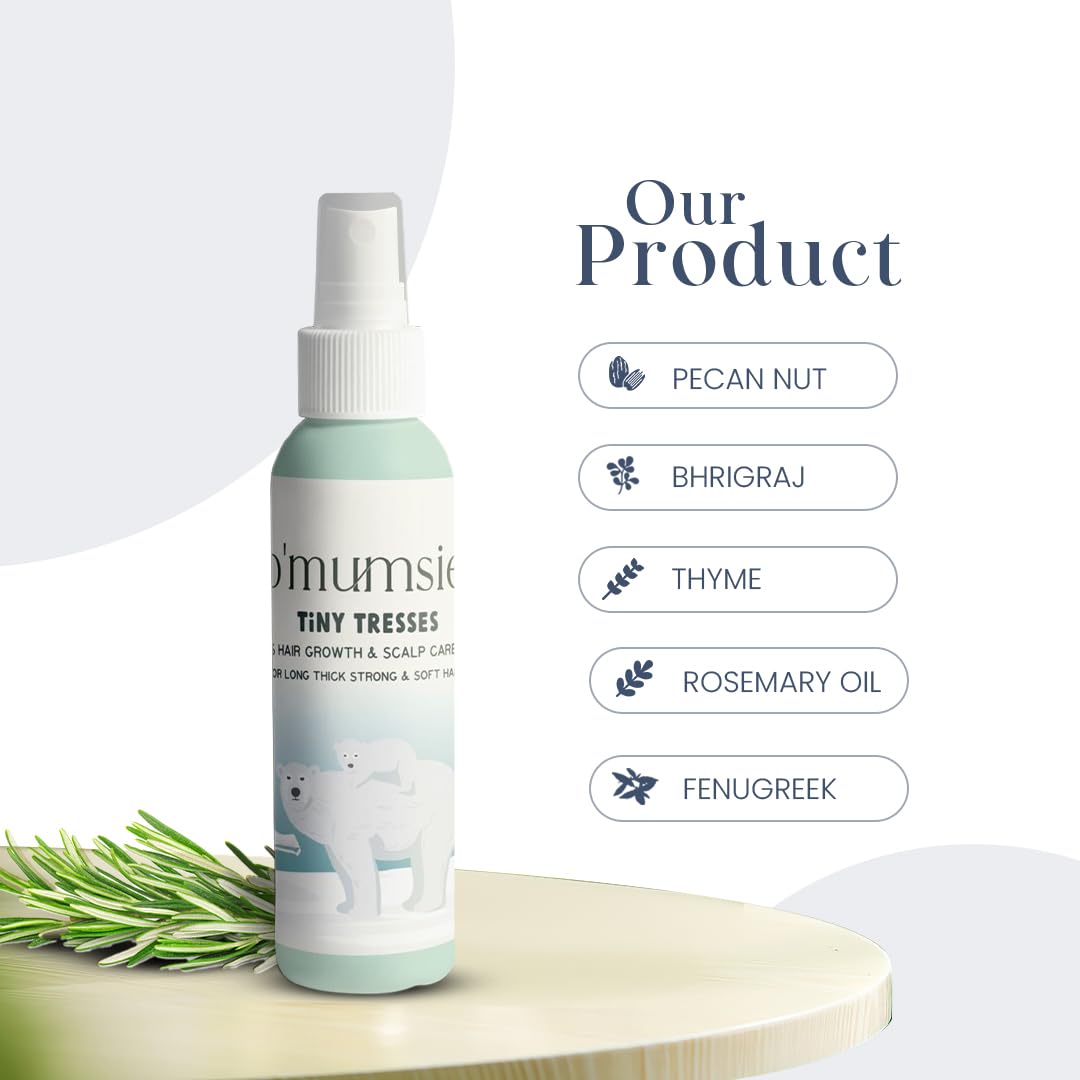 O’MUMSIE Baby Hair Growth & Scalp Care Oil | 100ml - OM - 24