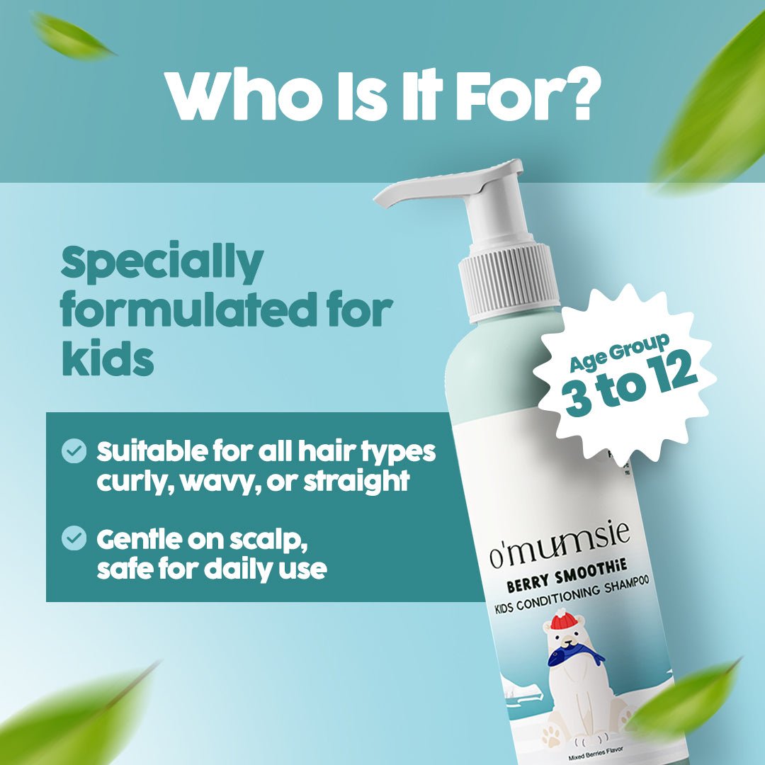 Omumsie Kids Conditioning Shampoo - 250 ml - Kids conditioning shampoo