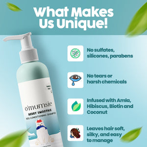 Omumsie Kids Conditioning Shampoo - 250 ml - Kids conditioning shampoo