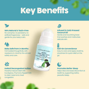 Omumsie Natural Cold Relief Roll On - Nasal Aspirator