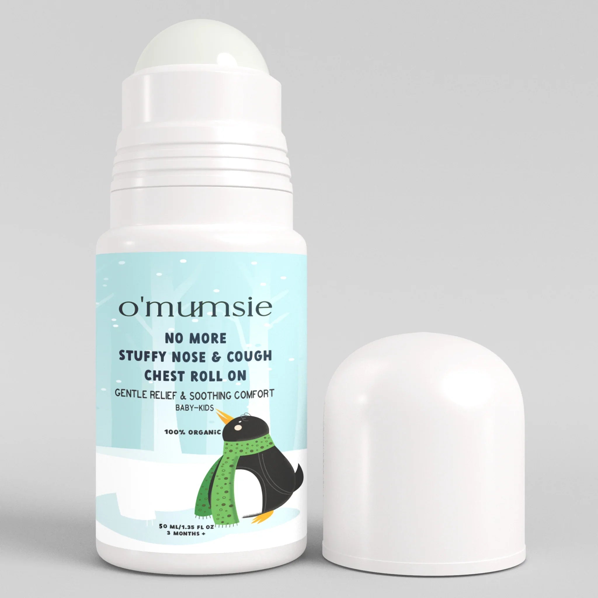 Omumsie Natural Cold Relief Roll On - Nasal Aspirator