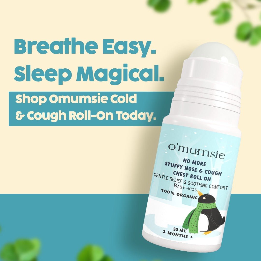 Omumsie Natural Cold Relief Roll On - Nasal Aspirator