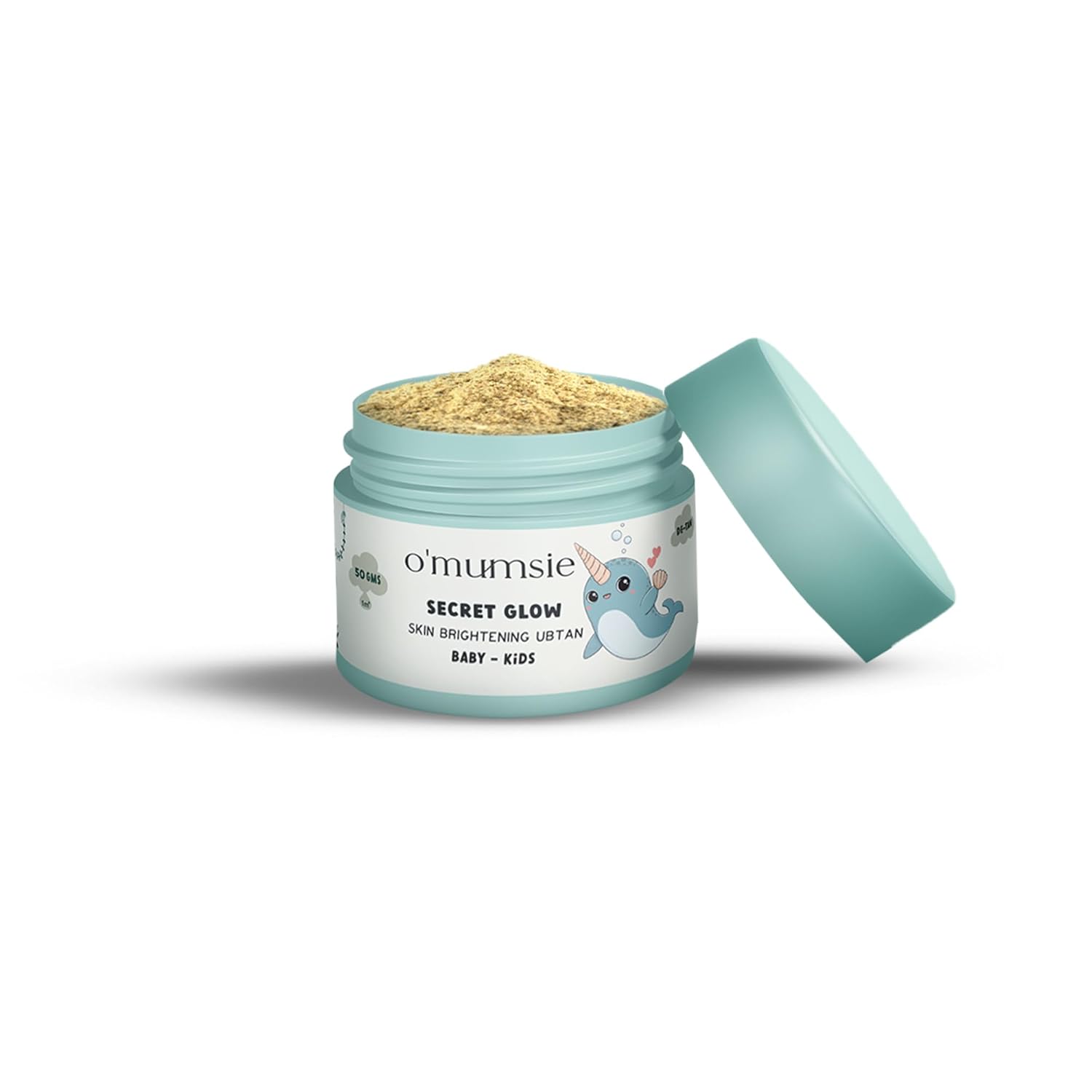 Omumsie - Skin Brightening Ubtan for Kids | Effective for Tan Removal | 50g - baby ubtan