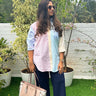 On Vacation Color Block Women's Shirt - WMNT - TMS - OVAC