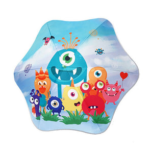 One Eye Monster Canopy Umbrella for Kids, 2yrs - 5 yrs - Monsoon Wear