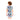One piece Knee Length Kids Swimwear Geometric print, UPF 50+ with Cap with Free Washbag - 3 - 4 Years Swim