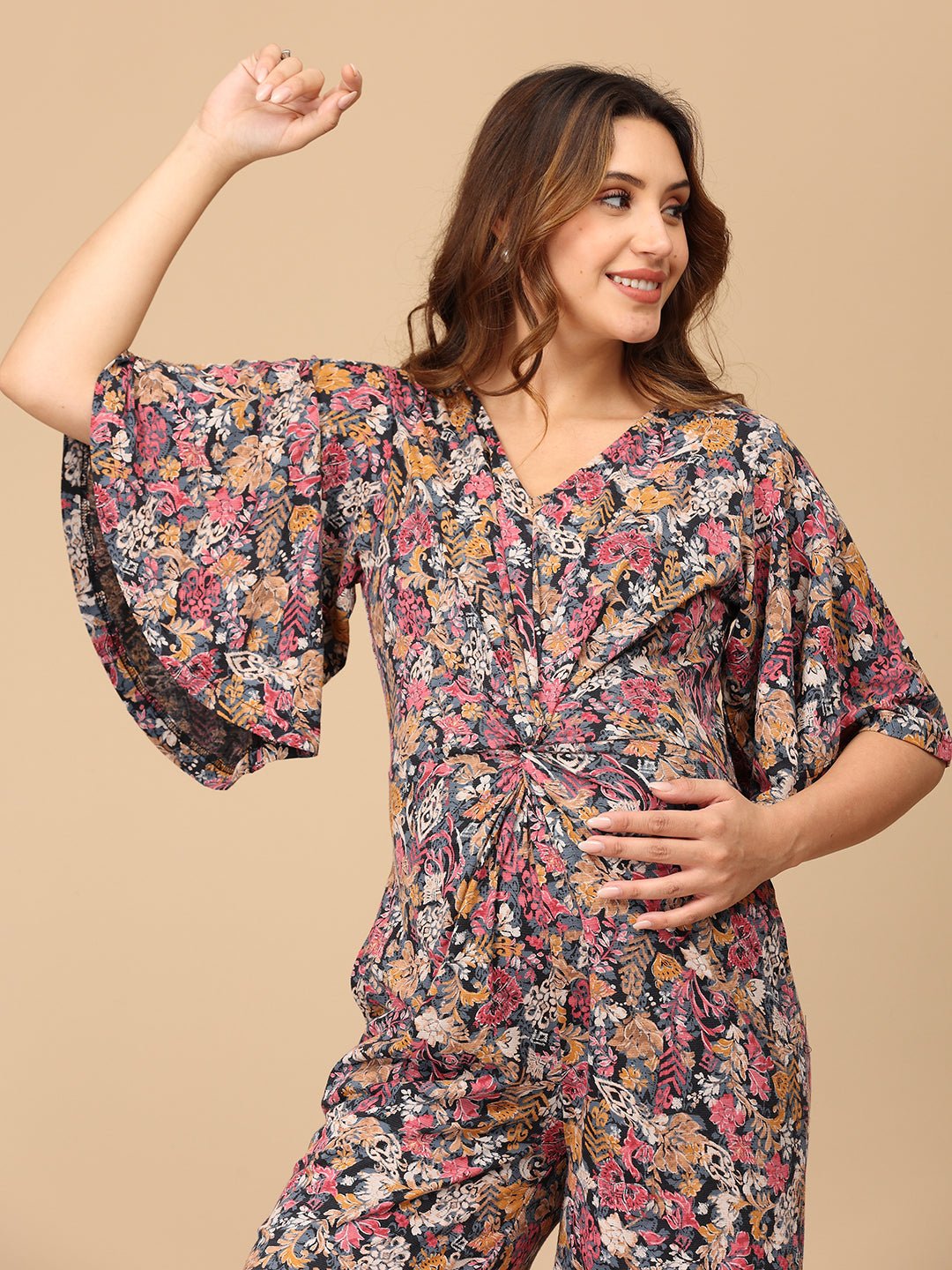 One - Piece Wonder Maternity Jumpsuit - MJS - SD - OPWND - S