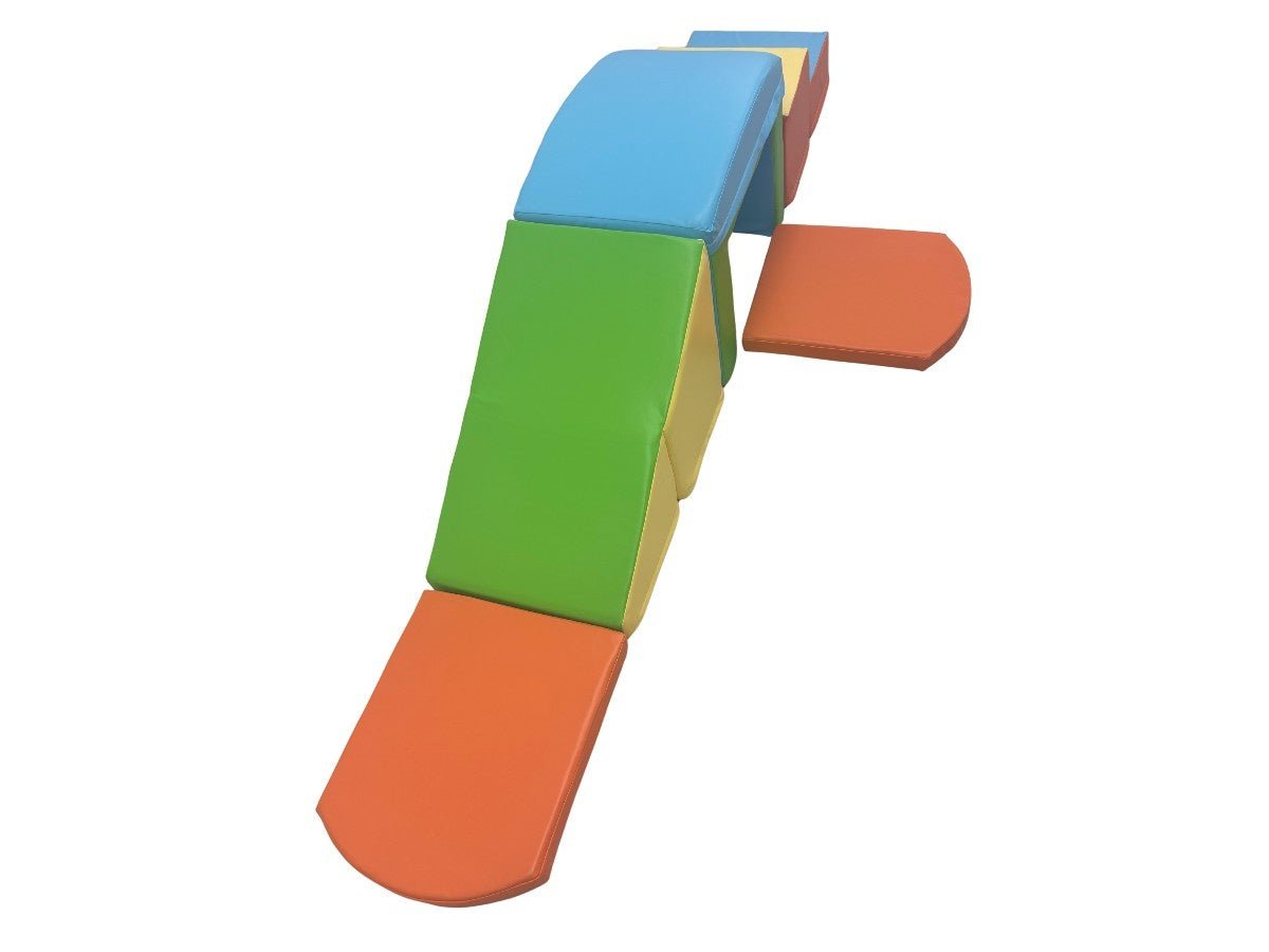 Oplus 6 - piece Fun and versatile Soft Play Set for Kids - multicolor - Slide Ladder