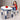 OPlus Blocks cum Sensory Table with chair - Blue color - BS8830 - BL