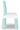 OPlus Learning Chair for Kids - Pastel Blue and white - 8817 - CB