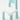 OPlus Learning Chair for Kids - Pastel Blue and white - 8817 - CB