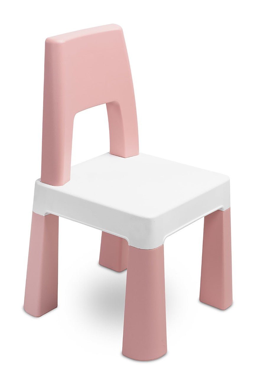 OPlus Learning Chair for Kids - Pastel pink and white - 8817 - CP
