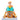Orange 3D Foxy Toy Lid Kids Stainless Steel Water Bottle,500ml - Back To School