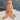 Orange Tiger woven Stretchable Woolen Winter Cap for Kids with Matching Neck Muffler Set (3-10yrs) - Little Surprise BoxOrange Tiger woven Stretchable Woolen Winter Cap for Kids with Matching Neck Muffler Set (3-10yrs)