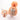 Orange Tiger woven Stretchable Woolen Winter Cap for Kids with Matching Neck Muffler Set (3-10yrs) - Little Surprise BoxOrange Tiger woven Stretchable Woolen Winter Cap for Kids with Matching Neck Muffler Set (3-10yrs)
