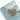 Oranges and Lemons Organic Cotton Baby Dohar and Plushie Set - Pawfect Puppy- Blue - Baby Blankets & Quilts