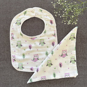 Oranges & Lemons | Bamboo Bibs and Washcloths | Set of 8 - BWS8001