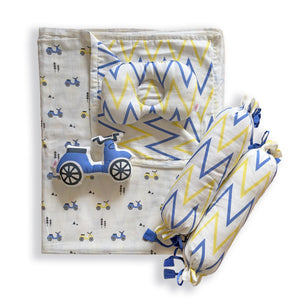 Oranges & Lemons Little Rider Bedding Set | The Mom Store - Baby Bedding Set