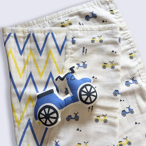 Oranges & Lemons Little Rider Bedding Set | The Mom Store - Baby Bedding Set