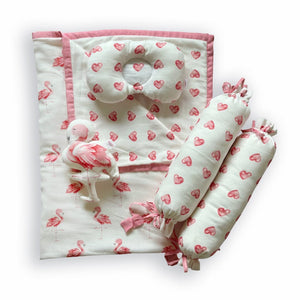 Oranges & Lemons Muslin Bedding Set | The Mom Store - Baby Bedding Set