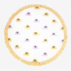 Oranges & Lemons | Organic Baby Playmat | Enchanting Elephants - EPM001