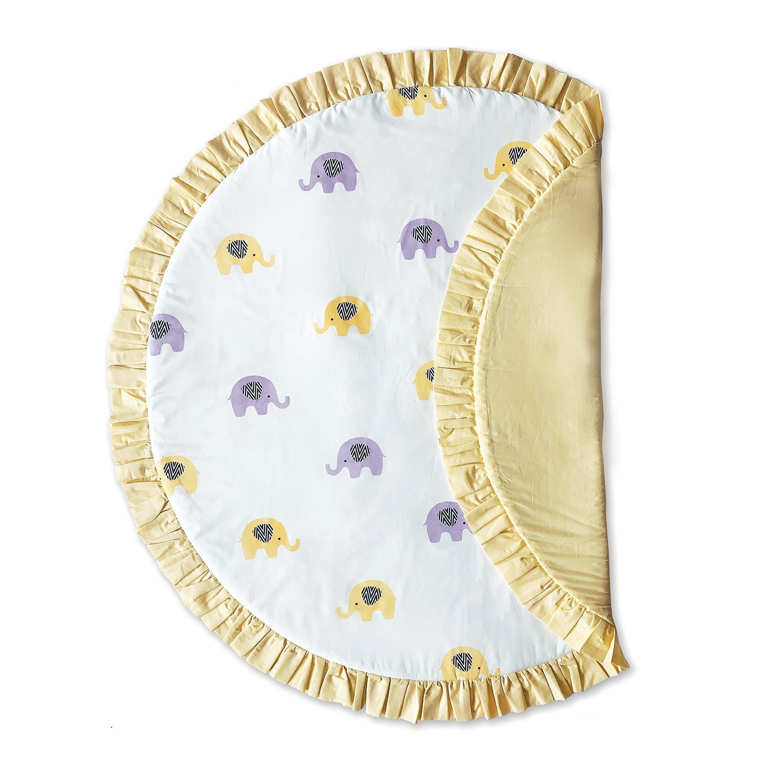 Oranges & Lemons | Organic Baby Playmat | Enchanting Elephants - EPM001