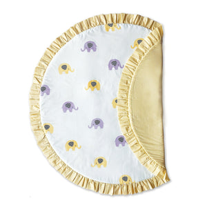 Oranges & Lemons | Organic Baby Playmat | Enchanting Elephants - EPM001