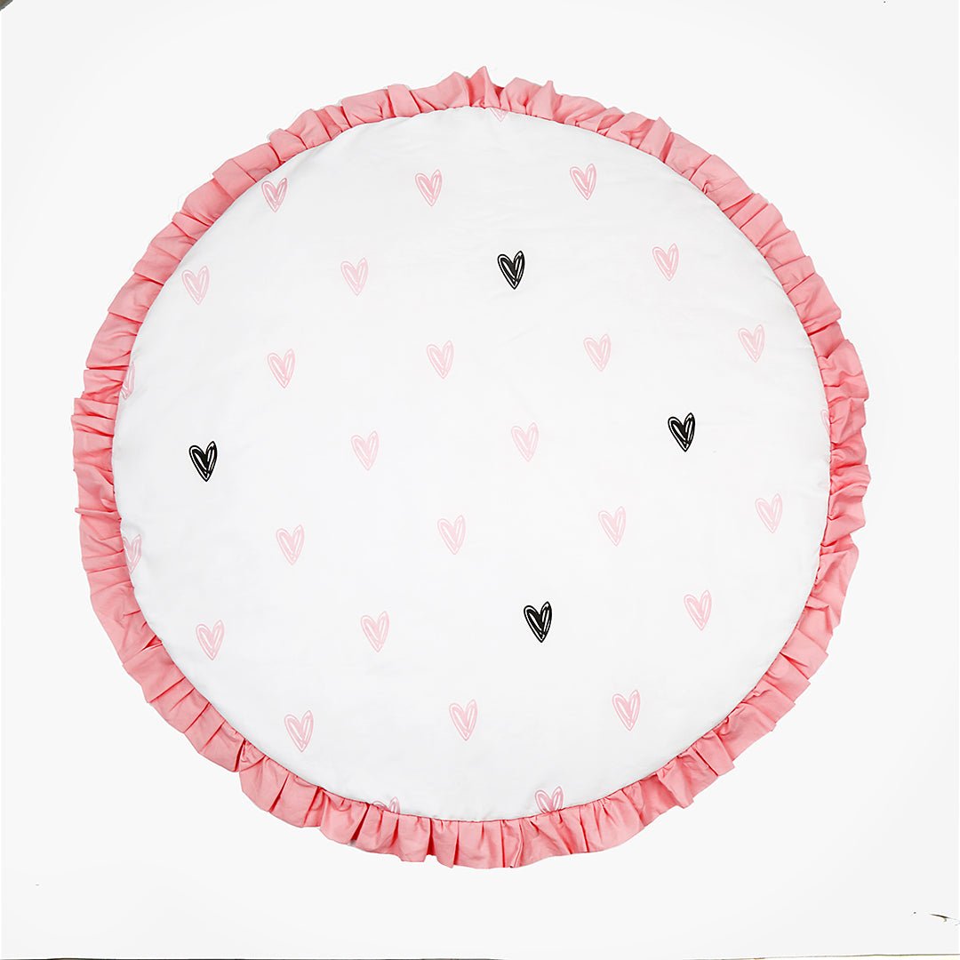 Oranges & Lemons | Organic Baby Playmat | Little Hearts - HPM001