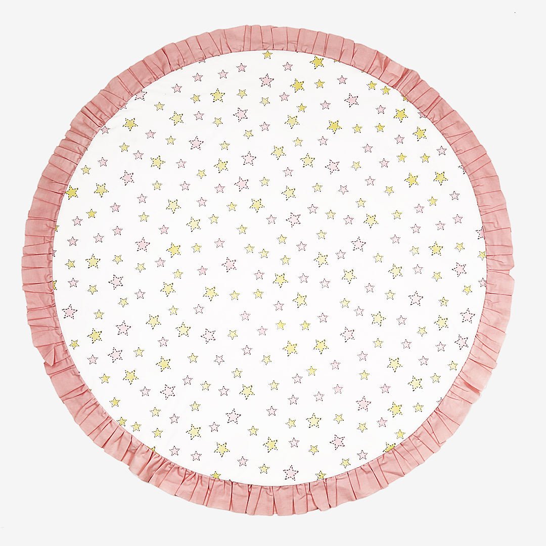 Oranges & Lemons | Organic Baby Playmat | Stars - SPMP001