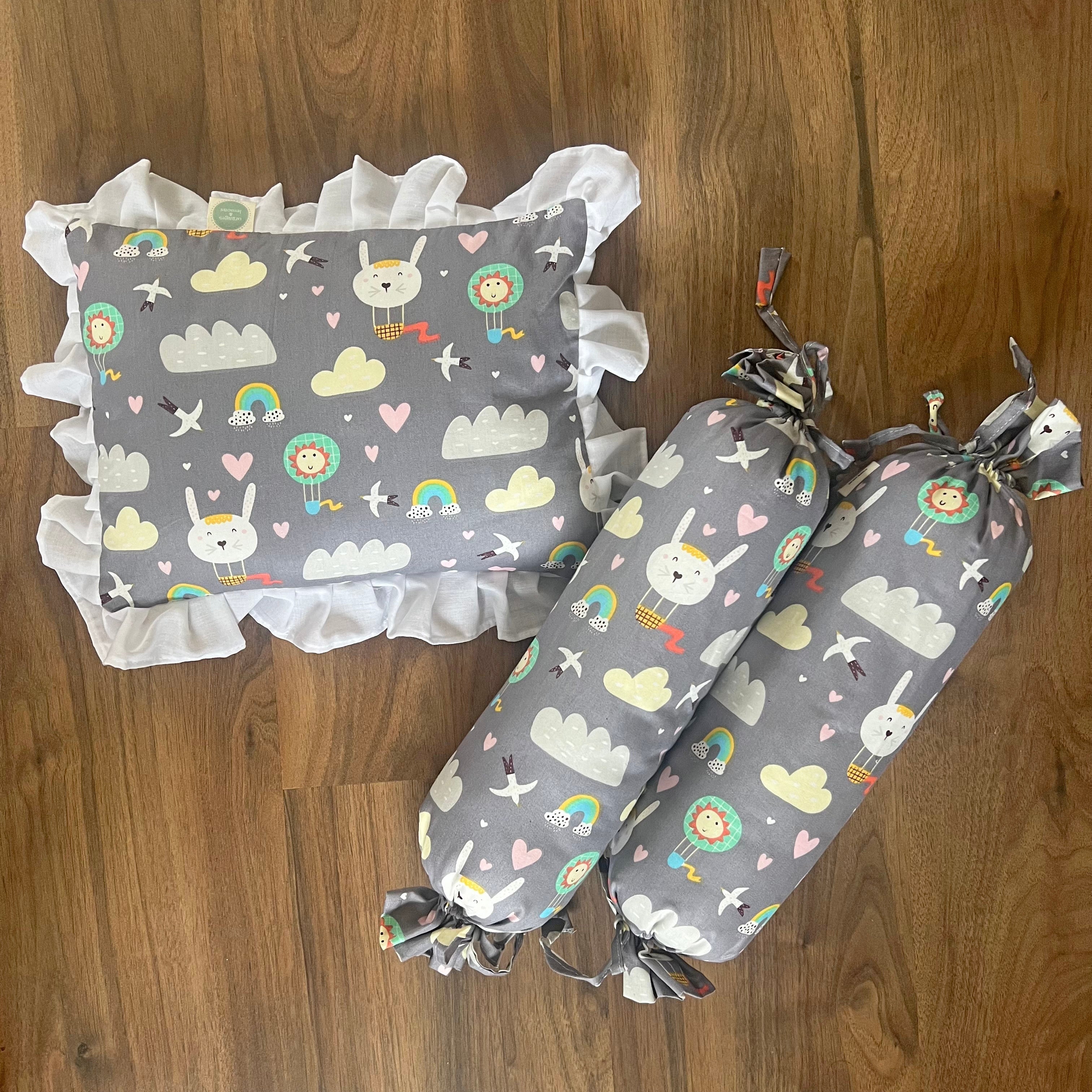Oranges & Lemons | Pillow and Bolster Set - PBG001
