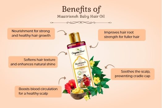Organic Dew Maatrisneh Baby Hair Oil - ODMBHOIL100