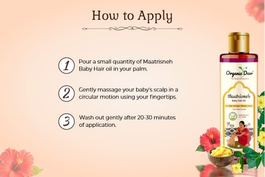 Organic Dew Maatrisneh Baby Hair Oil - ODMBHOIL100