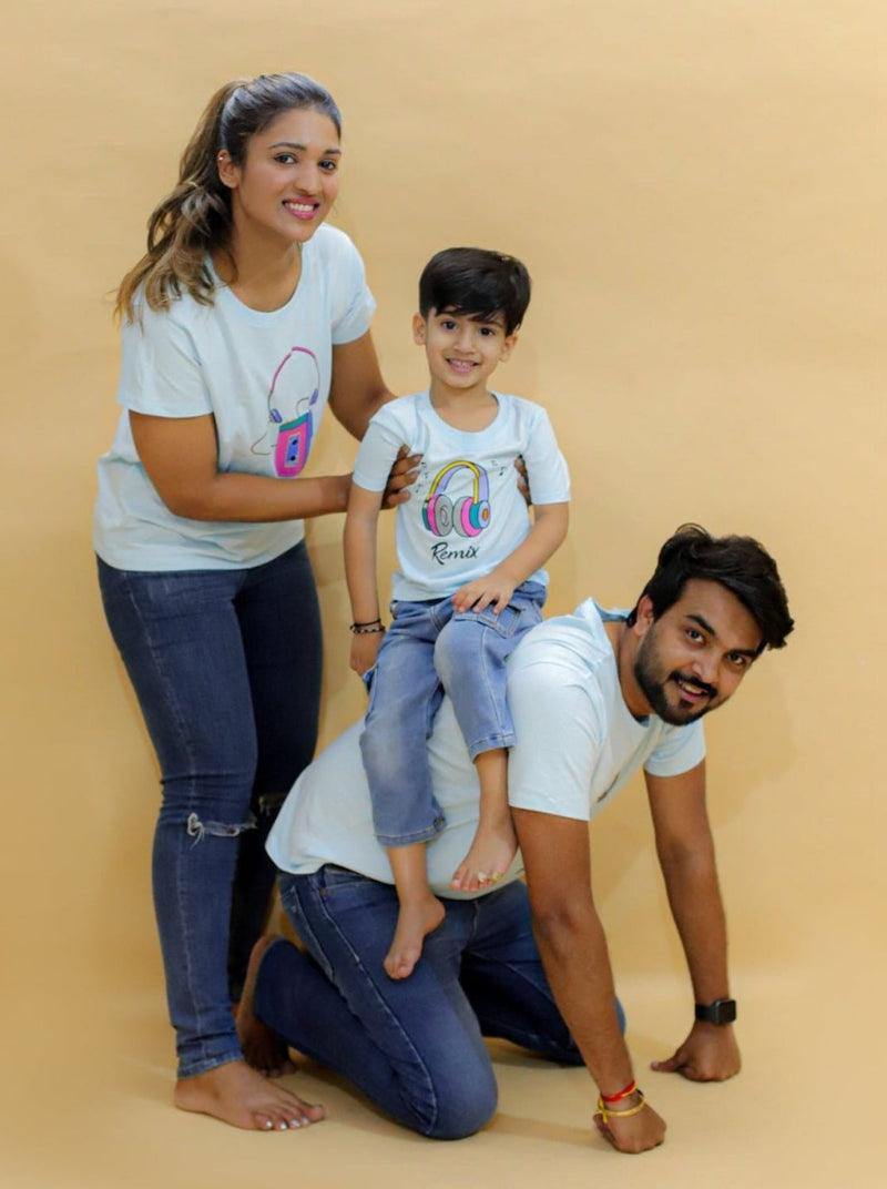 Original Matching Family T-shirt - Combo of 3
