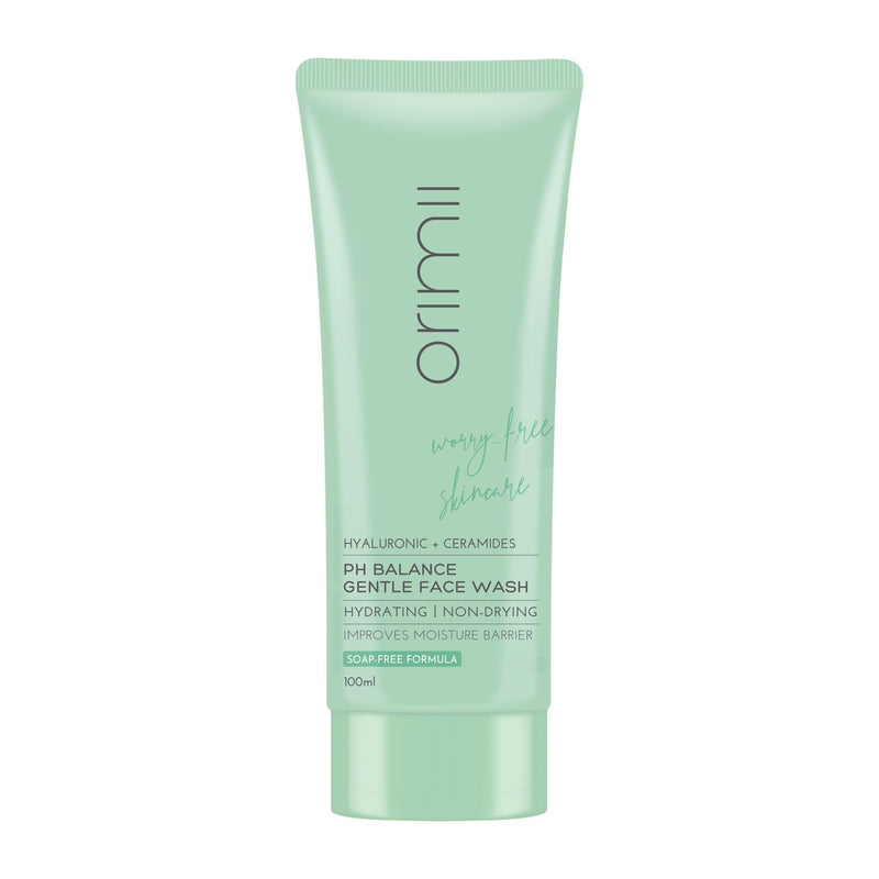 Orimii Face Wash: Hydrating & Gentle with Ceramides, Pregnancy Safe & pH Balanced