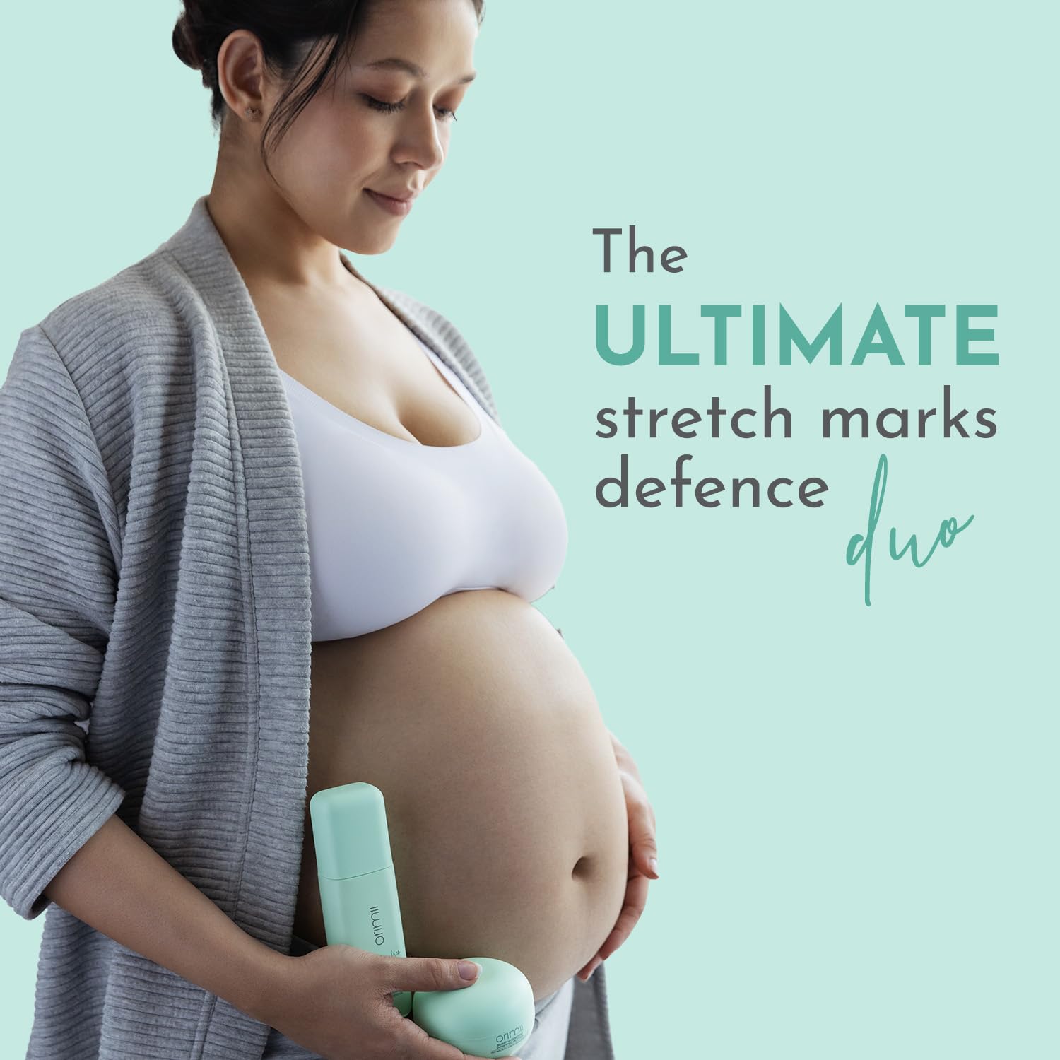 Orimii Happy Belly Pregnancy Defence Set | Stretch Mark Bump Body Butter & Belly Oil Combo for Moms - C2OR0105200